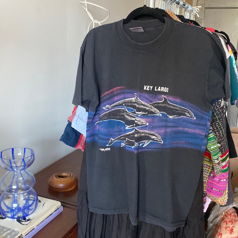 🐬 Vintage 90s key largo graphic tee